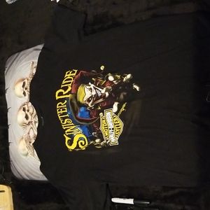 Mens harley davison shirt sinister ride new port richey fl HD size large
